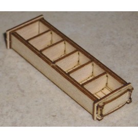 Needles N Minis 1:48 1/4 Scale Dollhouse Mini Furniture Kit Signature Collect Bookcase - 0002767