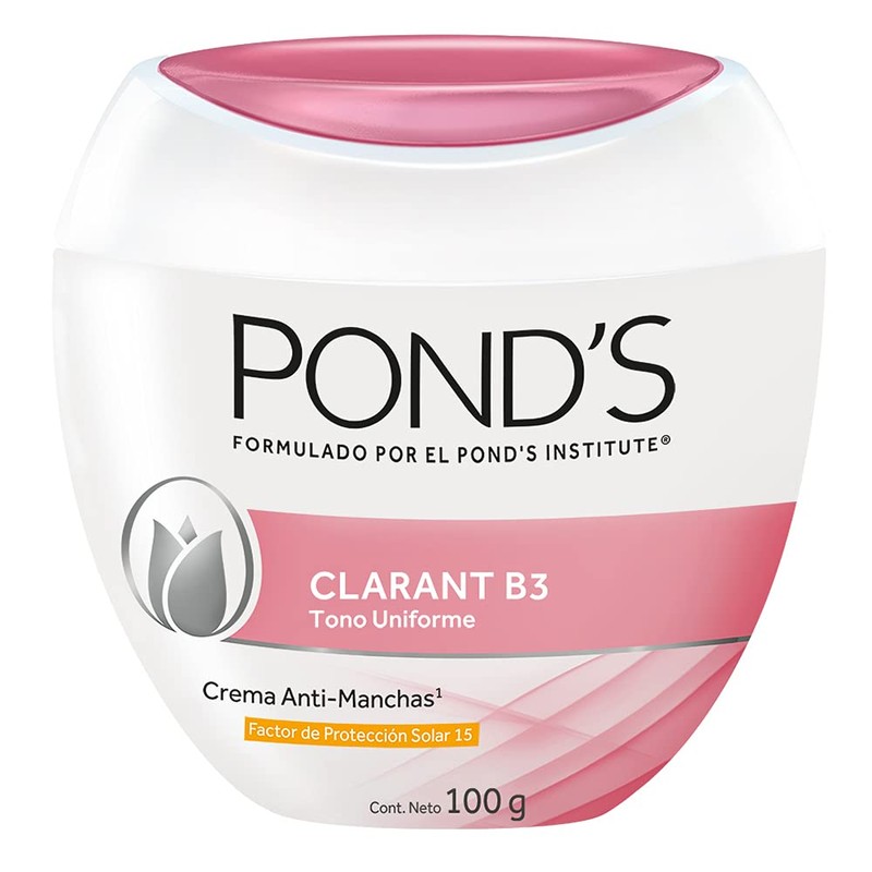 Pond's Crema Facial Anti-manchas Clarant B3 con SPF15 100 g