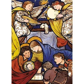 Museums & Galleries Christmas Cards Pack of 8 - The Nativity Scene - Eco-Friendly and Recyclable