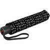 Knirps A.200 Medium Duomatic 2Dance Pocket Umbrella - Black