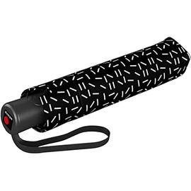 Knirps A.200 Medium Duomatic 2Dance Pocket Umbrella - Black