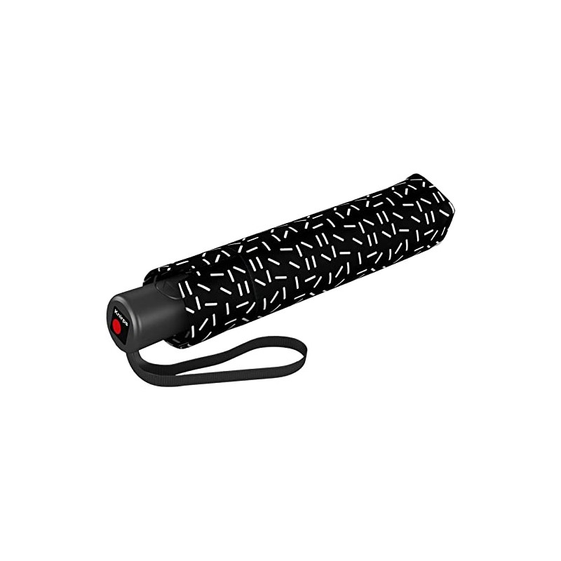 Knirps A.200 Medium Duomatic 2Dance Pocket Umbrella - Black