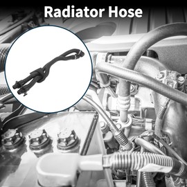 REPAIROCK Radiator Hose Heater Hose No.31338213 for Volvo S60 2014-2017 Black Rubber 1 Pc Warm Air Outlet Pipe Good Sealing