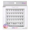Ollio No Glue Single Pack PLUS Eyelash Clear Short 8mm, Black, 1 Piece / Ollio 노글루 싱글팩 PLUS 속눈썹 클리어 Short 8mm, 블랙, 1개