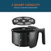 Elite Gourmet EAF2612D Personal 2.1Qt Compact Space Saving Programmable Hot