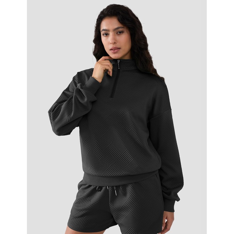 SHESHOW 2 Piece Sets for Women Casual Long Sleeve Sweatshirt