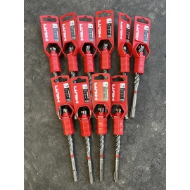 Hilti (10) Hilti TE-C3X TE-CX SDS Plus 12/17 206549 12mm 100mm Concrete Masonry Bits