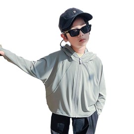 ZVCXOE Rash Guard for Kids, gray