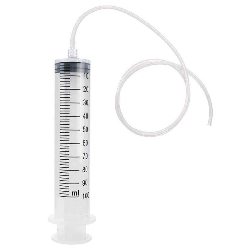 100ml Syringe with Caps (2 PCS)