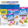 Silk Shelf-Stable Almond Milk, Unsweetened Vanilla, Dairy-Free, Vegan, Non-GMO Project