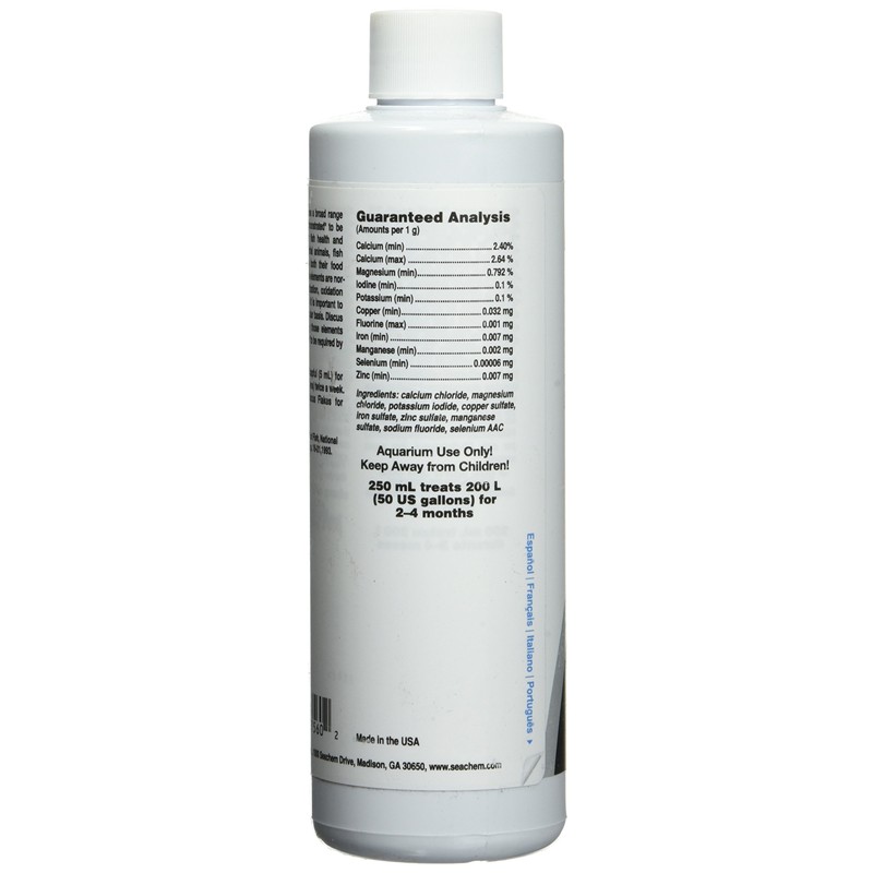 Seachem Discus Trace Elements 250ml