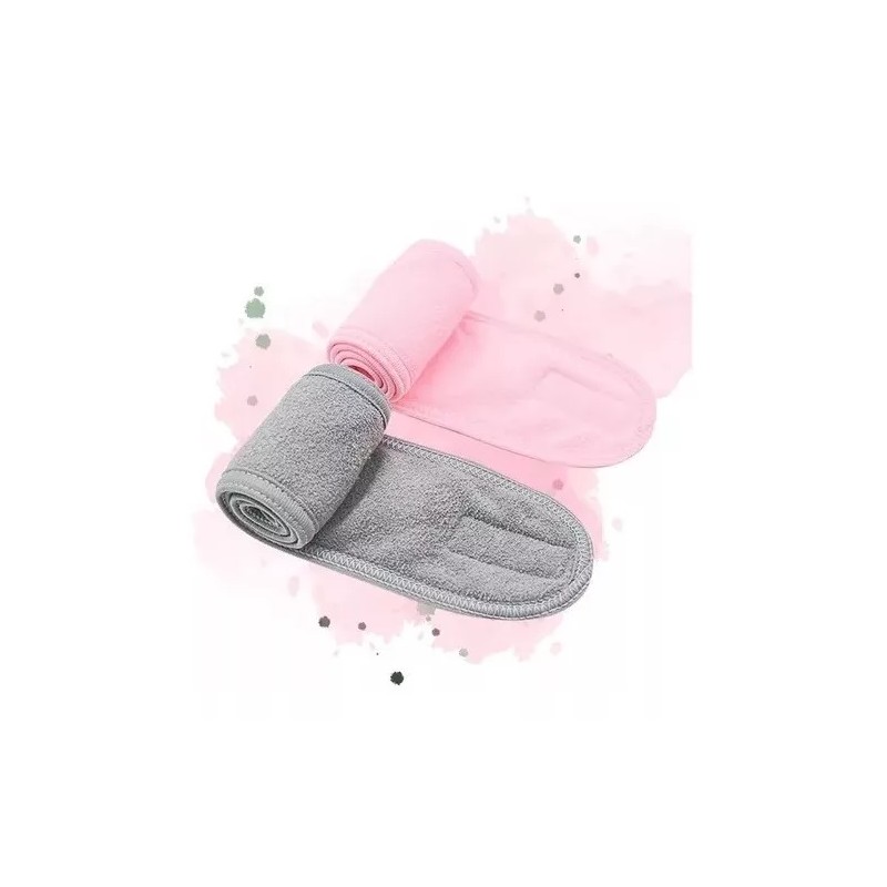 Universo en Linea Diadema Suave Con Velkro Lavable Para Spa