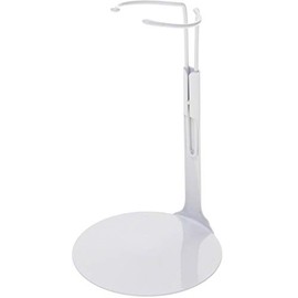 Kaiser Doll Stand 2001 - White Doll Stand for 6 1/2" to 10" Dolls and Action Figures, 6-Pack (Best for 8" Dolls)