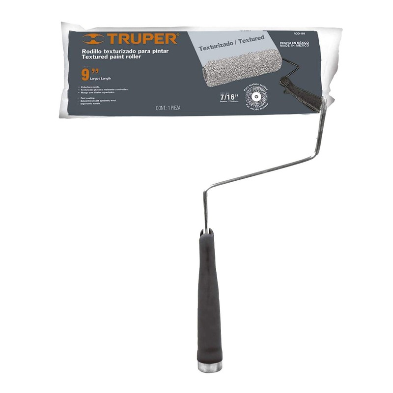 Paint roller, plush 9 x 7/16, PVC