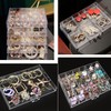 Jinavoty Earring Storage Box, Acrylic Jewelry Storage Box, Clear Earring