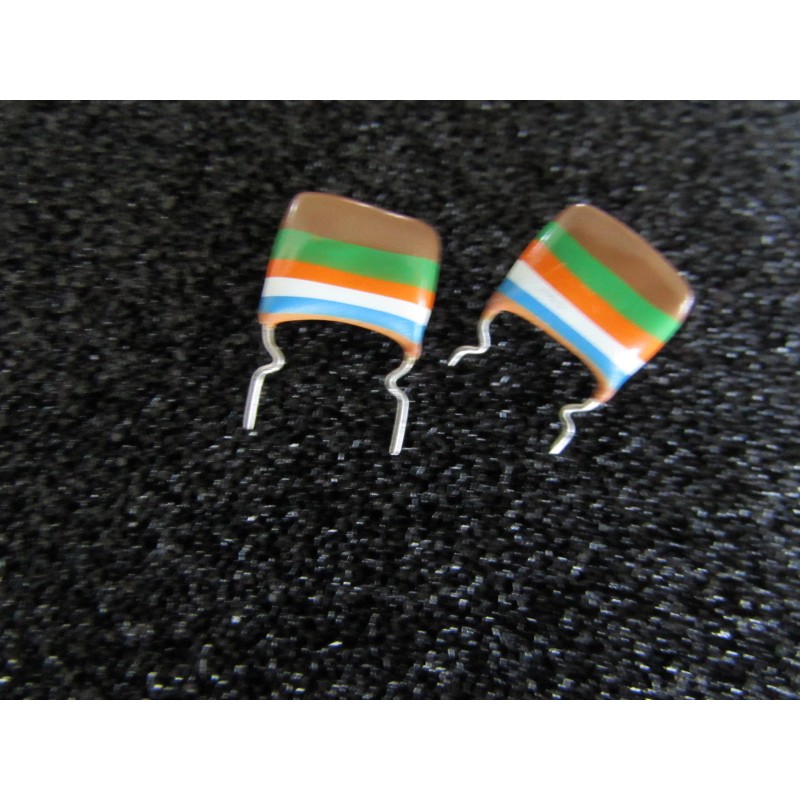 Mullard Tropical Fish Capacitor .015uF 15nF 15000pF 10% 630V Mullard