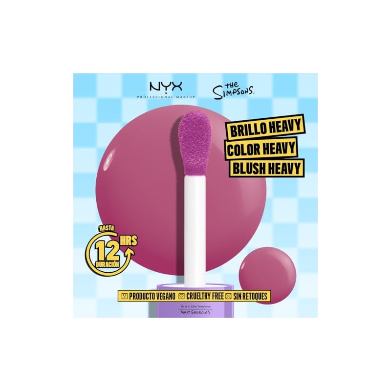 NYX PROFESSIONAL MAKEUP Rubor Líquido Fat Cheeks Lavender Sass (lavanda)
