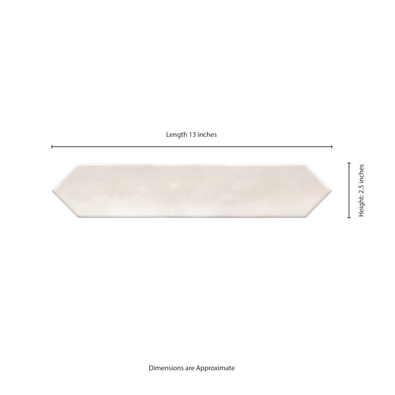 MSI Renzo Dove 2.5 Inch x 13 Inch Glossy Ceramic