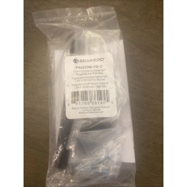 Brainerd Wrapped Bar Pull 1-3/8"- 4" Center Center Matte Black P44370W-FB-C