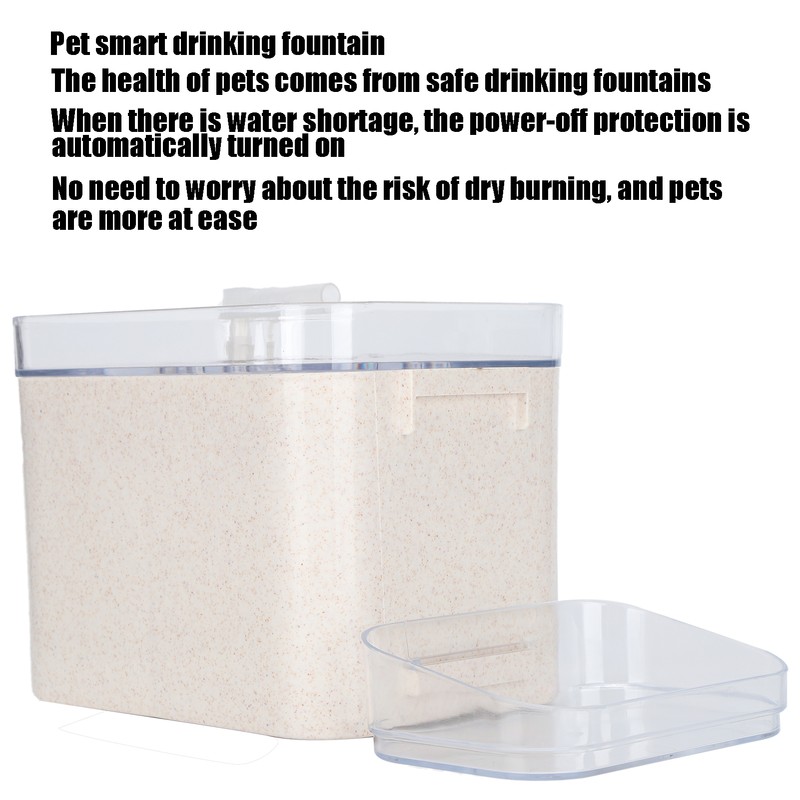 Pet Automatic Drinking Fountain USB Interface Cat Dog Water Feeder