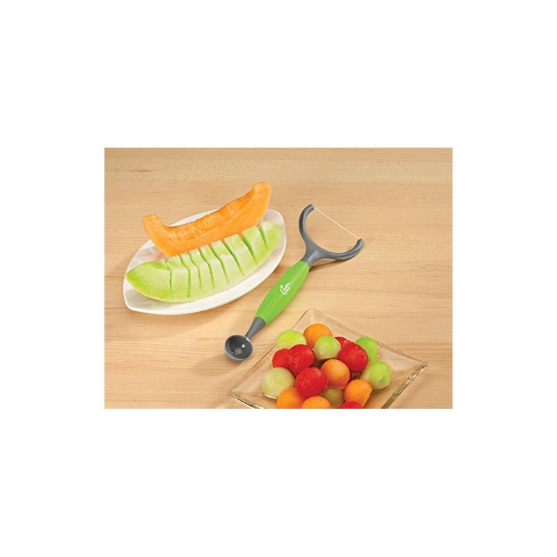 Jokari 229964 - Melon Tool Multi-Use - Easily Removes Rinds,