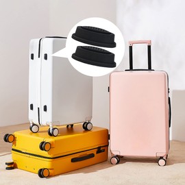 logyues 2Pcs Suitcase Side Stud Foot Pad Bracket Z020 Plastic