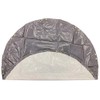 Round 6' Diameter Heavy Duty Silver/White Poly Tarp - 12