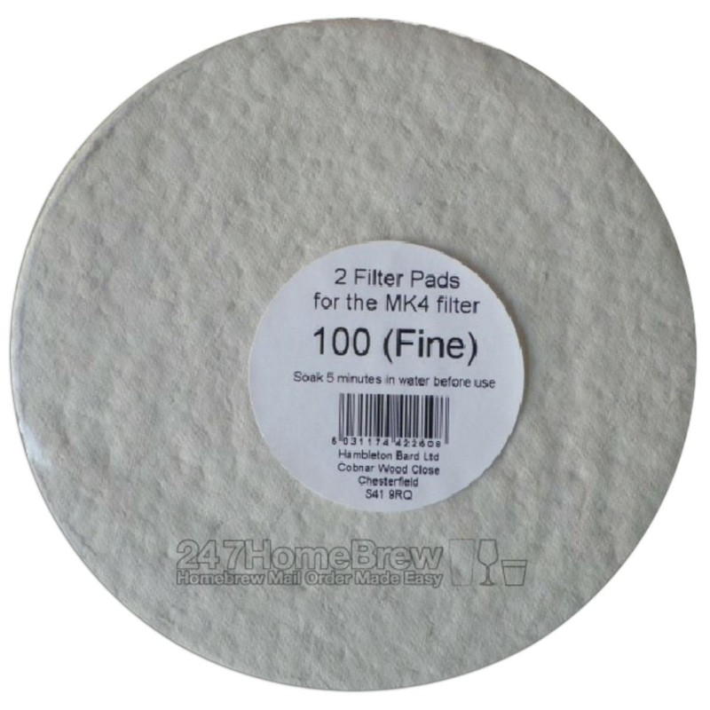 Filter Pads 100 Fine 2X Pack for The Better Brew