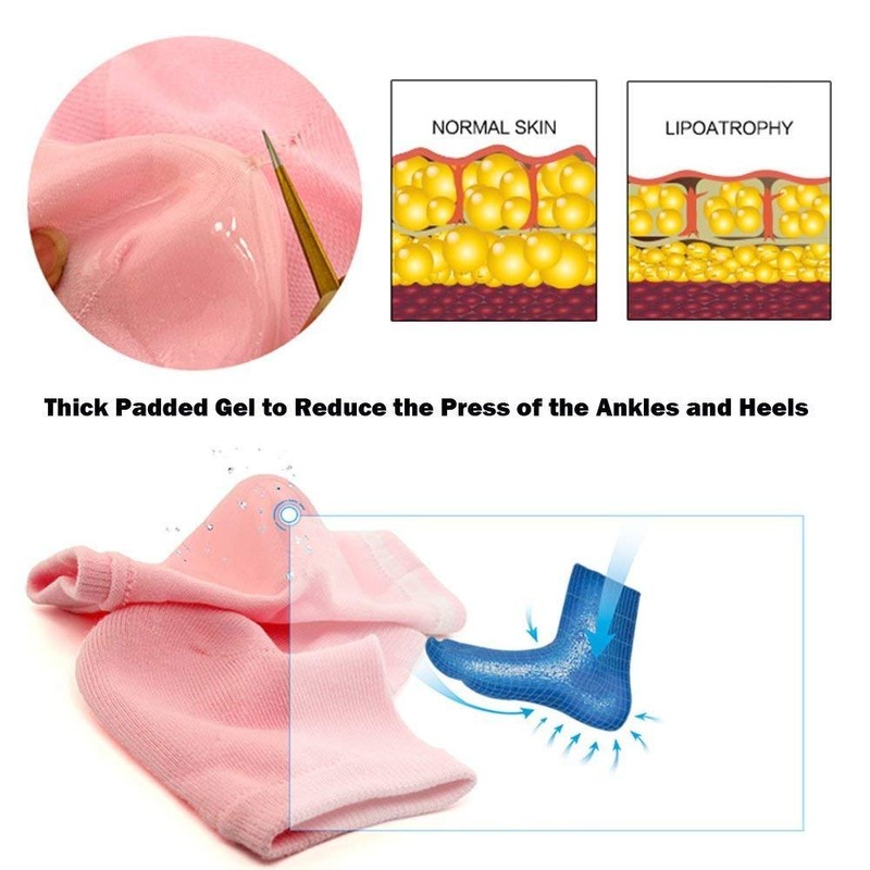 Codream Vented Moisturizing Socks Lotion Gel for Dry Cracked Heels,