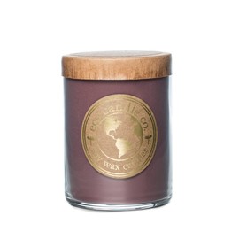 Eco Candle Co. Recycled Candle, Goddess, 18 oz. Double Wick - Scents of Patchouli, Jasmine, Sandalwood, Cinnamon, Vetiver, & Musk - 100% Soy Wax, Hand Poured, Phthalate Free, Midwest Soybeans