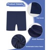 Auranso - Pantalones cortos de bicicleta para niñas, transpirables y