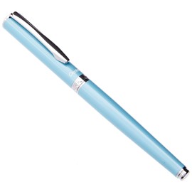 Pentel Australia K611S-PBOX Gifts Sterling K611 Sky Blue Barrel 0.7mm Black Ink Pen with Pearl White Gift Box