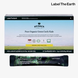 [Choi Hwa-jung Show Pick♥] 1 Box of Organic Spina Ca Curly Kale / [최화정쇼pick♥] 유기농 스피나카 컬리 케일 1박스