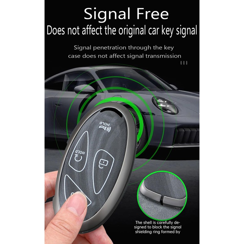 Ysbxitu 5/7 Tatsen Keychain Cover Compatible with Hyundai Ioniq 5