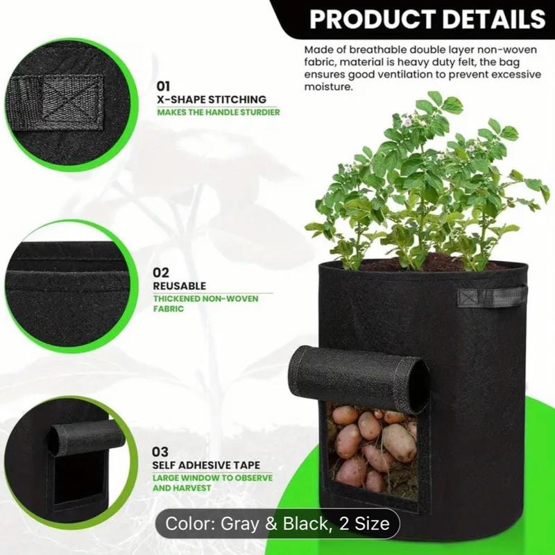 Vegetable Planting Bag - Size: 7 Gallon