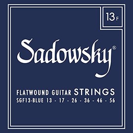 Sadowsky Blue Label Guitar String Set, Stainless Steel, Flatwound - 013-056