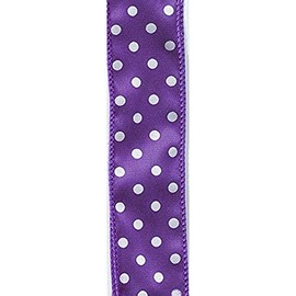 Berwick Offray LLC 963737 Lion Spring Value Wired Edge Ribbon-1-1/2 X 50yds-Bright Purple