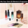 Segbeauty 0.34oz Mini Essential Oils Roller Bottles for Travel, 10pcs