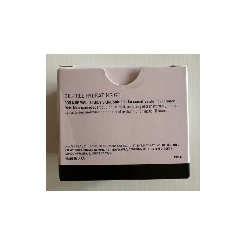 Gel Facial Hidratante Libre de Aceite Mary Kay