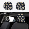 DITXIT Sunflower Daisy Floral Universal Car Headrest Cover Soft Car