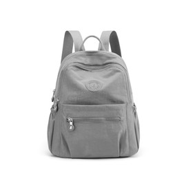 Kehpish Mini Nylon Backpacks for Women Small Backpack Purse Lightweight Backpacks Mini Casual Travel Daypack (Small Backpack - A Style Grey)