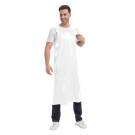 Nanxson Unisex Waterproof Apron Lightweight TPU Work Coat Work Apron for Kitchen, Industrial, Cleaning
