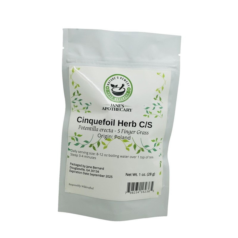 Jane Bernard Cinquefoil Herb (Potentilla erecta) - 5 Finger Grass