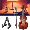 Mini Bass Ornaments Wooden Small Musical Instrument Model Home Decoration