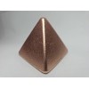 PYRAMID Solid Copper Pyramid - 1.675 inches -Brushed Finish