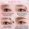 UEIOAVL Eyebrow Colours, 10 Stück Augenbrauenkarten für Frauen, wiederverwendbare Vorlagen
