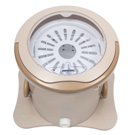 2.4 Gal Manual Dehydrator Mini Manual Dehydrator Washing Machine with Clothes Pressing Pad Mini Clothes Dryer Non Electric Compact Washer Spin Dryer for Student Housing, Apartments (Apricot Color)