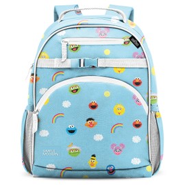 Simple Modern Medium Sesame Street Toddler Backpack for School Girls and Boys | Kindergarten Elementary Kids Backpack | Fletcher Collection | Kids - 15" tall | Sesame Street Pals