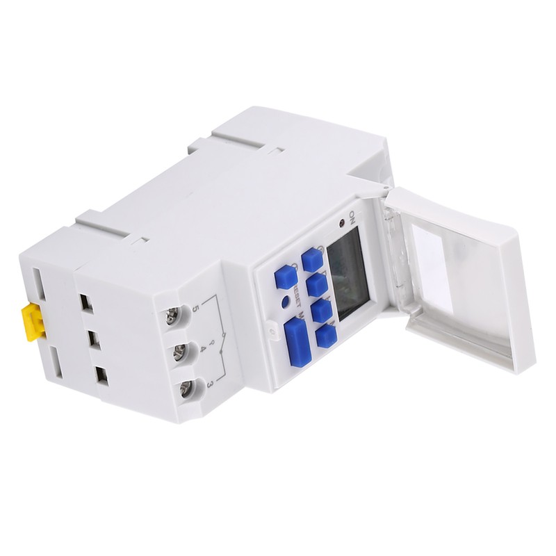 LCD Display Weekly Programmable Electronic Relay 16on＆8off Timer Switch (AC/DC12V)