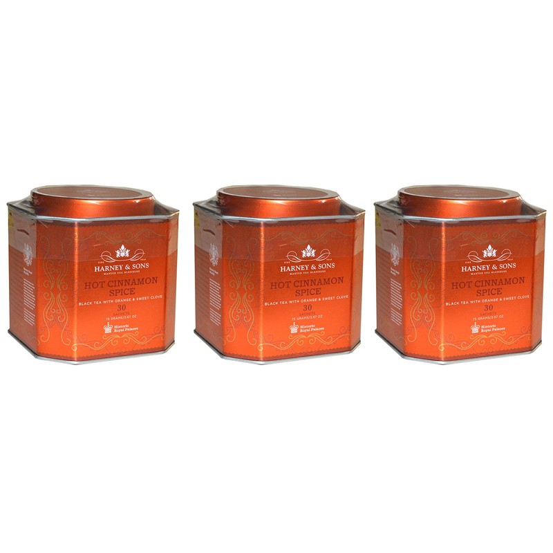 Harney & Sons Hot Cinnamon Spice Tea - 30 Tea